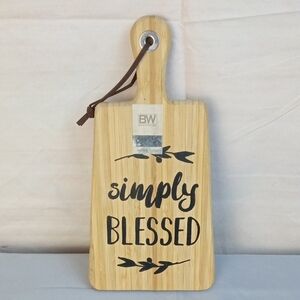 Boston Warehouse Simply Blessed Serving Board